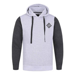 Contraste de color a rayas bolsillo decorativo bordado cuello redondo tejido 95% algodón ecológico transpirable Regular Fit hombres otoño - Product Image 1