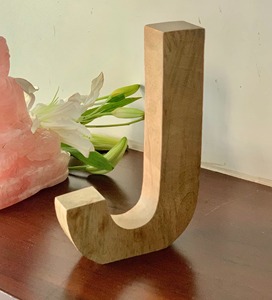 Indian Exporter of Christmas Decoration Supplier Customized Latter Ornaments Mango <b>Wood</b> <b>Letter</b> Decor <b>for</b> Gifts Use - Product Image 1