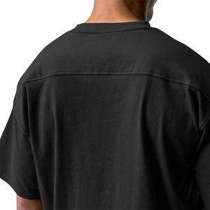 T-shirt personnalisable vierge pour homme, style formel, grande taille, 100 % coton jersey respirant, haute qualité, avec logo personnalisé 2025 - Product Image 5