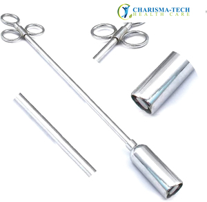 Pistola de Bolus Veterinaria Curva con Cabeza de Goma y Acero Inoxidable para Ovejas, Cabras y Caprinos, Aplicador de Bolus, Pistola de Administración para Animales Grandes - Product Image 5