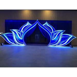 Royal Charm <b>Arch</b> Luxury <b>Wedding</b> Backdrop Elegant Stainless Steel <b>Arch</b> for Events Decorative Stage and Photo Booth Display - Product Image 1