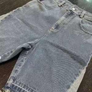 Pantalones Cortos de Lona 100% Algodón para Hombre al por Mayor, Cierre con Cordón Personalizado, Color Sólido, Ecológicos, de Secado Rápido, Casuales, Holgados, Estilo Baggy 2025 - Product Image 6