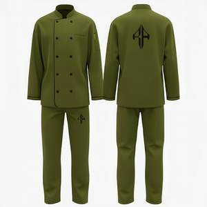 Nouvelle tenue d'hôtel pour hommes de haute qualité 2026, couleur unie, impression numérique, manches longues, coupe ajustée, polyester/coton par RIVIAN ATLANTIC - Product Image 1