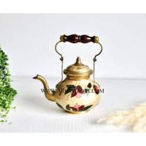 Fantaisie conception à la main en aluminium dessus de Table décoratif Unique thé et café pots en gros Top qualité cuisine théières - Product Image 6