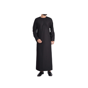 Thobes Venta caliente de manga larga Al Daffah Thobe Diseños personalizados Vestido de oración Hombres Jubbah Al Daffah Thobe / Thawb - Product Image 4
