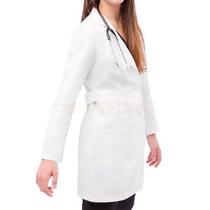 Bata de laboratorio de hospital de alta calidad hecha en Pakistán Bata de laboratorio de alto rendimiento Bata de laboratorio para adultos - Product Image 3