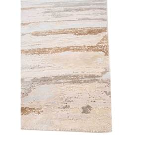 Tapis Entropy Blue en laine et soie de bambou noué à la main, classique, grand format, pour salon, adolescents, abstrait (1699 (Cs-01)) - Product Image 4