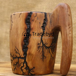 Taza de bebida de estilo de madera tradicional Eco Appeal de Tradebyd, incluida la influencia de la taza de madera - Product Image 1
