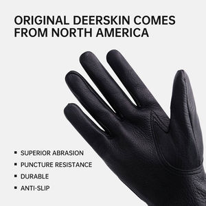 Gants de travail thermiques en cuir pour l'extérieur, doux, avec une adhérence précise pour la manipulation de composants miniatures, gants de sécurité - Product Image 2