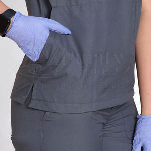 ชุดขัดผิวแขนสั้นชุดสครับพยาบาลระบายอากาศได้ดี - Product Image 5