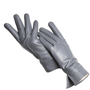 2025 nueva moda invierno pantalla táctil guantes de cuero hombres al aire libre invierno cuero guantes de invierno para hombres y mujeres - Product Image 5