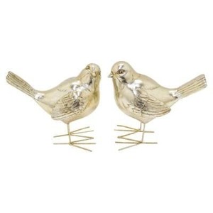 Décor de Noël de maison de ferme en métal en forme d'oiseaux pour la table de fête de Pâques - Product Image 5