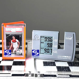 Estuche Protector de Acrílico Naranja Personalizado SYP con Protector UV, Tapa Magnética Transparente, para Tarjetas Graduadas CGC, BGS, PS y Acrílico - Product Image 4