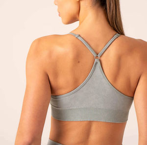 Tendance populaire femmes Fitness vêtements vêtements de Sport Yoga course haute élastique soutien Gym vêtements de Sport ensemble de soutien-gorge - Product Image 5