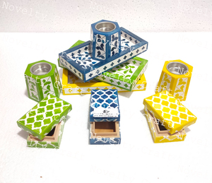 Mini juego de quemador de incienso Bakhoor, regalo personalizado, difusor de aromaterapia, soporte para Eid Ramadan - Product Image 1