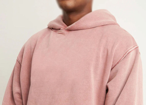 Sweat à capuche personnalisé en coton éponge française surdimensionné pour hommes - Product Image 5