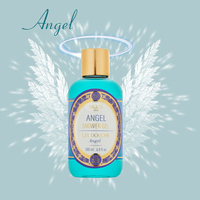 Coffret Cadeau Premium Marque Privée OEM Angel Brand Savon Liquide Antibactérien Transparent aux Herbes Gel Douche 200ml Extrait d'Aloe