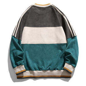 Sudaderas de forro polar informales personalizables para mujer para Otoño Invierno multicolor hombro caído logotipo frontal bordado servicio OEM - Product Image 2