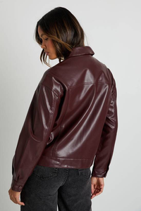 Chaqueta de Motociclista para Mujer, 100% Algodón, Tejida, Impermeable, Transpirable, Estilo Bomber Corto, Invierno - Product Image 2