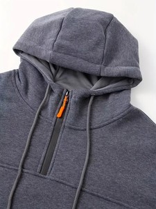 เสื้อฮู้ดมีซิปสำหรับผู้ชาย, เสื้อฮู้ดผู้ชายสีไม่ซ้ำใครน้ำหนักเบาแห้งเร็ว - Product Image 3