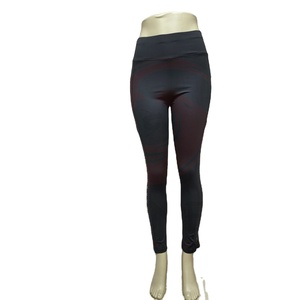 Fábrica al por mayor Control de barriga Yoga Rhinestone Legging cintura alta gimnasio Leggings para mujeres - Product Image 1