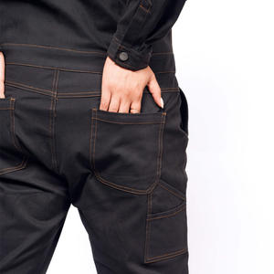 Mono de trabajo personalizado de alta calidad para mujer con logotipo estampado bordado uniforme industrial protector fabricante OEM - Product Image 5