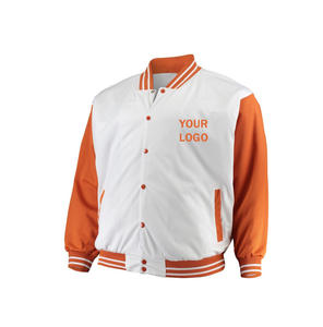 Veste d'hiver pour hommes Offre Spéciale de haute qualité en coton polaire poids lourd décontracté Baseball Design respirant et motif Patchwork - Product Image 4