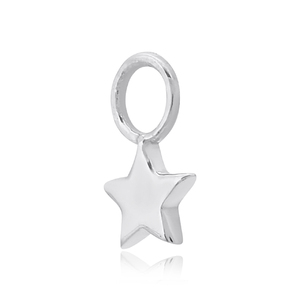Pendentif en forme de feuille en argent sterling 925 à la mode Cadeau de bijoux uni élégant avec style de charme - Product Image 3