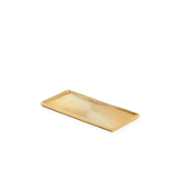 Plateau de service rectangulaire en argent avec feuilles d'or et poignées de perles roses Plateau décoratif de luxe pour la maison et le plateau de petit déjeuner cadeau
