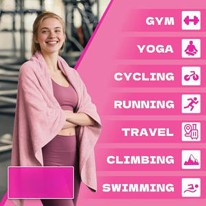 All Purpose Microfiber <b>Towels</b> for Sports, Fitness & Travel Ultra Soft, Fast <b>Drying</b> & Lightweight for Gym & Outdoor Use - Product Image 6