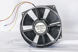 Ventilador Axial de 220V CA (210) 210*70mm fuente de energía eléctrica rodamiento de bolas Material de hoja de plástico OEM personalizable - Product Image 2