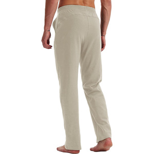 Pantalon de survêtement confortable pour hommes avec logo de fabrication OEM personnalisé marque taille réglable et marque de distributeur - Product Image 3