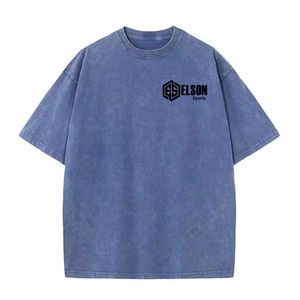 100% coton dernière conception personnalisée séchage rapide de haute qualité hommes vêtements fabrication acide lavage surdimensionné débardeur - Product Image 5