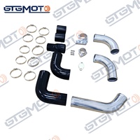 GTGMOTO Kit de tuyauterie d'intercooler pour Nissan GU Patrol Y61 4.2L TD42 Diesel 2003-2007