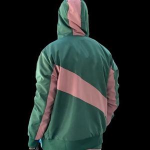 ชุดวอร์มกันลมสองชิ้นสำหรับฤดูหนาวแบบซิปขึ้นผ้าไนลอนโพลีเอสเตอร์ความยาวเต็มรูปแบบเป็นมิตรกับสิ่งแวดล้อมระบายอากาศได้ดีของผู้ชาย - Product Image 5