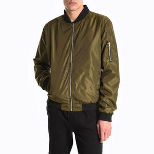 Producto más vendido, chaqueta Bomber para hombre, proveedor directo de fábrica, chaqueta Bomber informal de moda transpirable para hombre, chaqueta de invierno - Product Image 2
