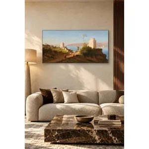 Impression sur toile de la forteresse de Rumeli sur le rivage du Bosphore, Fida Charles Frre - Product Image 4