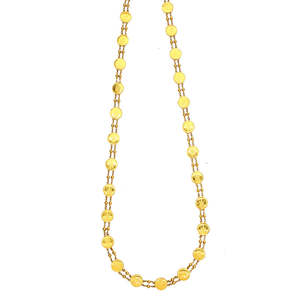 Collar de Cadena Religiosa con Diamantes en Oro de 18K para Mujer - Joyería Clásica de Compromiso - Product Image 2