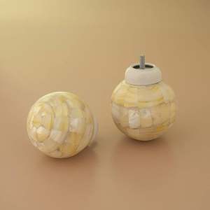 Embouts de rideau en or antique pour toute tringle à rideau de 1 pouce pour portes/fenêtres vis et bouchons muraux inclus conception conique - Product Image 6