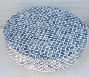 Mesa de Centro de Diseño con Incrustaciones de Hueso, Hecha a Mano, de Lujo para Sala de Estar, Muebles Tradicionales Indios a Precio Competitivo - Product Image 3