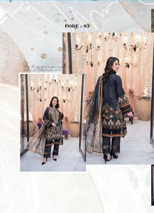 Vestido de verano Faisalabad Algodón/Trajes de césped Ropa de mujer Diseñador de verano Algodón/Trajes de césped shalwar kameez damas - Product Image 5