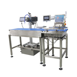 Imprimante de <span class=keywords><strong>machine</strong></span> d'étiquetage de bureau de pesage entièrement automatique de haute qualité pour boissons verre métallique pour aliments végétaux - Product Image 1