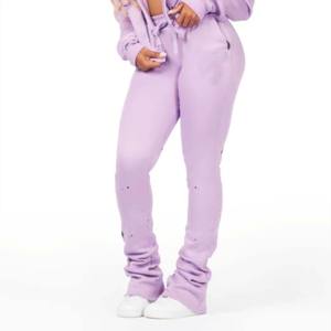 Chándal apilado profesional de alta calidad para mujer: elegante y cómodo para uso deportivo e informal - Product Image 3