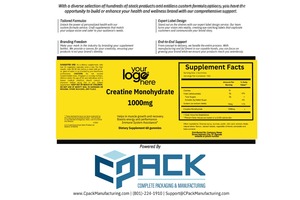 Creatine monohydrate gummies ผลิตภัณฑ์เสริมอาหาร1กรัม (1000มก.) ผลิตในสหรัฐอเมริกา - Product Image 3