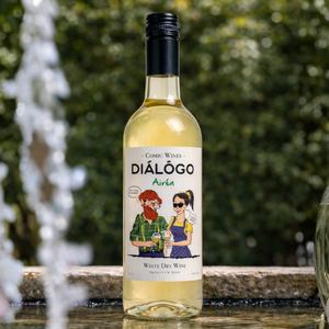 Dialogo - Vino Blanco Seco 100% Airen 11% ABV Vino Blanco Español 750ml - Product Image 2