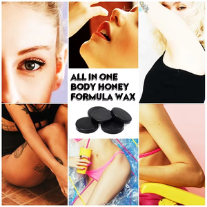 แว็กซ์บล็อกไลฟ์แอนซ์ ผลิตภัณฑ์ OEM กลิ่นกุหลาบชมพู พร้อมไม้พายสำหรับกำจัดขนบนใบหน้า - Product Image 1