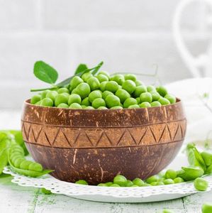 ชามมะพร้าวเคลือบแล็กเกอร์เวียดนามฮานอยทำด้วยมือจากเปลือกหอยที่ยั่งยืนสำหรับการตกแต่งร้านอาหารที่มีสไตล์หรือร้านขายของที่ระลึก - Product Image 3