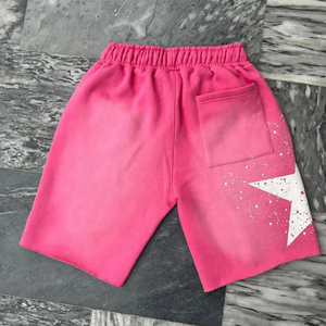 กางเกงขาสั้นกันเหงื่อสำหรับผู้ชายกางเกงขาสั้นพิมพ์ลายวินเทจสำหรับฤดูร้อน - Product Image 2