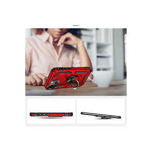 Funda Protectora de Silicona Netzy Vega Series SAFA para iPhone 13, 13 Pro Max, 14 Plus, Estilo Rojo de Lujo, Compatible con iPhone 13 - Product Image 4