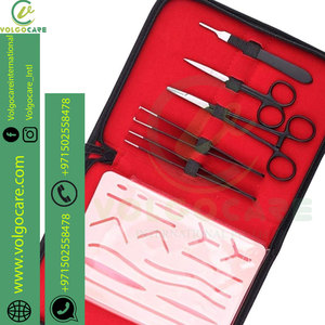 Kit de Suture Manuel pour Étudiants en Médecine Vétérinaire à Prix Raisonnable, Certifié CE, en Acier Inoxydable, Instrument Médical - Product Image 6